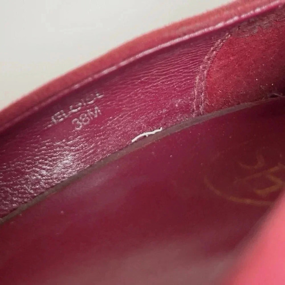 Ash Eloise Concealed Platform Dusty Rose Suede Court Shoe - Picture 10 of 13